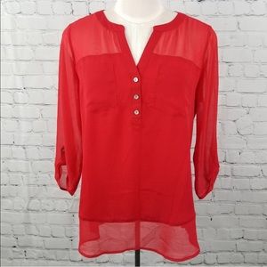 Brand new red blouse - Size S